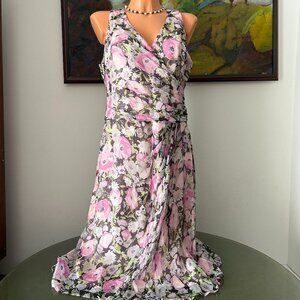 Lauren Ralph Lauren NWT Spring Romance Floral Silk Dress
